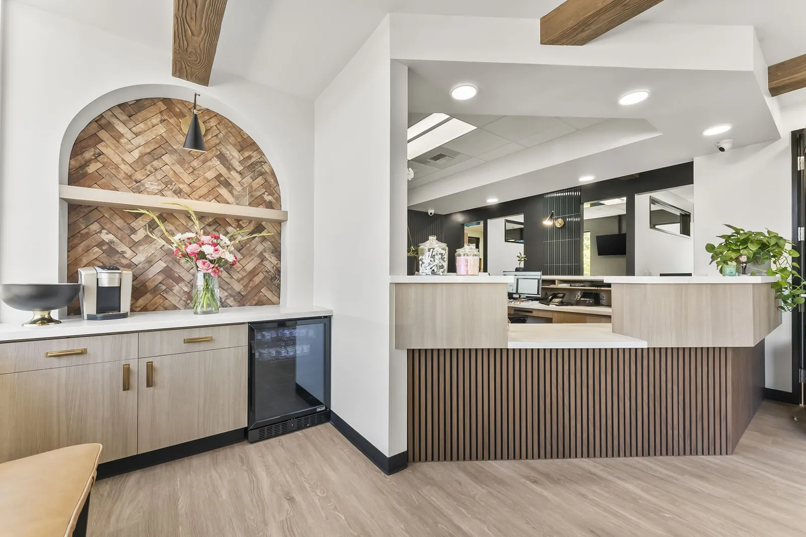 Hospitality details at Mercado Dental Studio
